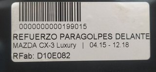 MAZDA CX-3 Luxury REFUERZO PARAGOLPES DELANTERO