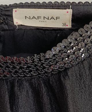Falda Naf Naf negra