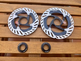 Dischi freno Shimano Dura Ace CL900 140/160mm NUOVI