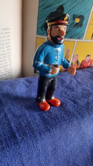 Oferta junio, Figuras Tintín y Haddock, Años 80.