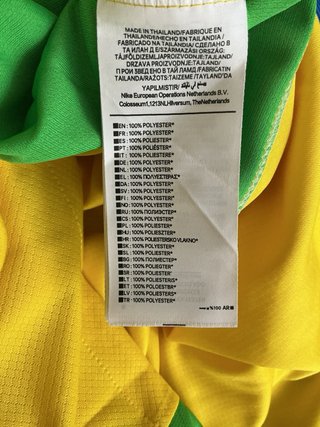 Camiseta Brasil Neymar Jr. Talla XL #10 World Cup
