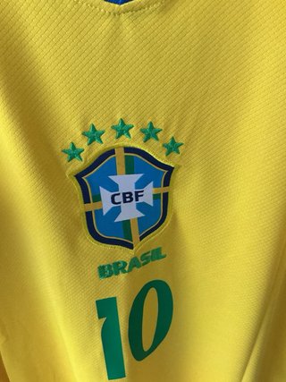 Camiseta Brasil Neymar Jr. Talla XL #10 World Cup