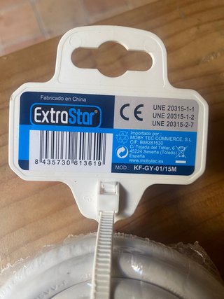 Cable Extensión 15M 3G1.5mm² Blanco