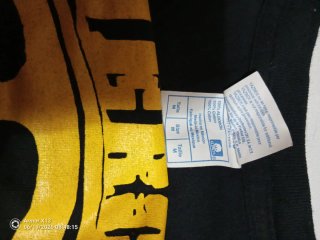 2 Camisetas Banda Rock Negra y Amarilla