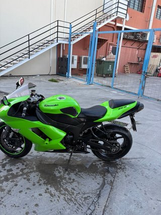 Kawasaki ZX6RR 2009 Verde