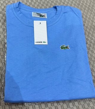 Camiseta Lacoste Azul Talla M