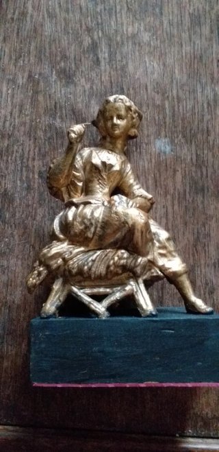 Figura antigua de calamina