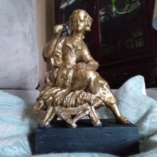 Figura antigua de calamina