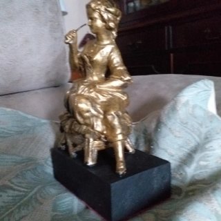 Figura antigua de calamina