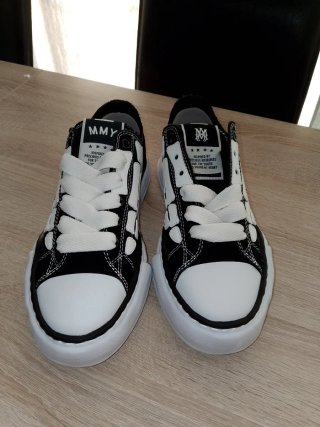 Zapatos Amiri Maison Mihara Yasuhiro Negros