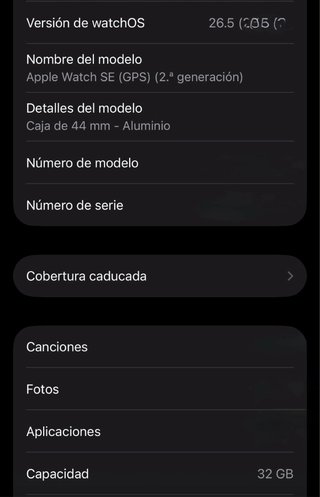 Apple Watch SE 2ª Gen GPS Negro/Azul