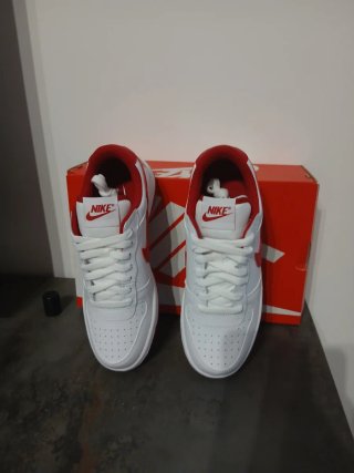Nike Donna Sneakers Bianche Rosse Taglia 39