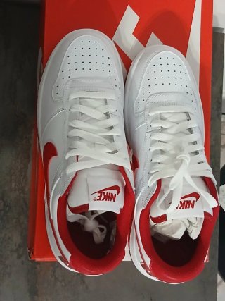 Nike Donna Sneakers Bianche Rosse Taglia 39