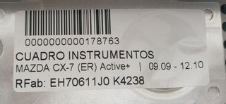 MAZDA CX-7 (ER) Active+ CUADRO INSTRUMENTOS