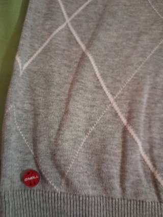 Jersey O'Neill chico gris rombos