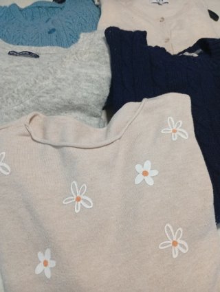 Lote 5 jerseys S/M Bonobo