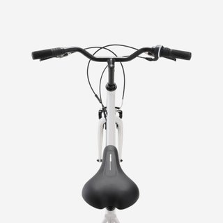 Bicicleta Trekking Cuadro Bajo Expl 50 Gris