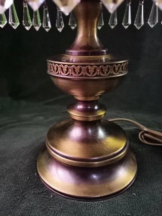 Lámpara Antigua de Banquero tipo "Quinqué"