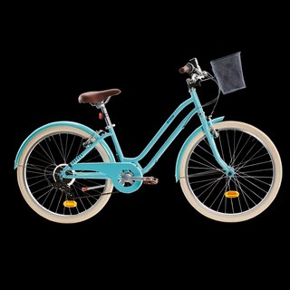 Bicicleta niños 24 pulgadas Elops 500 azul 9-12 años