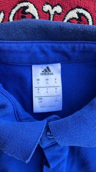 Camiseta Adidas Azul