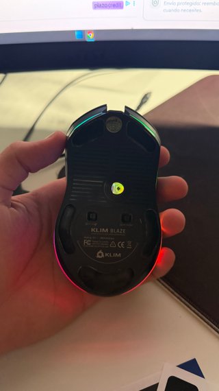 Ratón Gaming KLIM Blaze RGB Inalámbrico