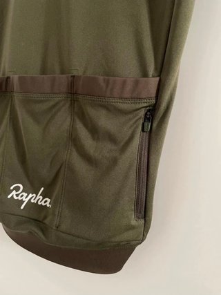 Maillot Corto Rapha Core Talla S Verde Oscuro