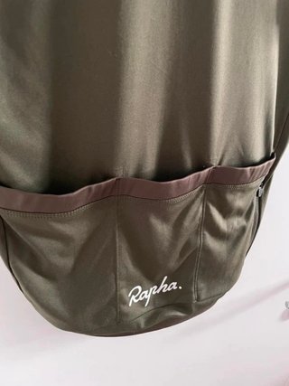 Maillot Corto Rapha Core Talla S Verde Oscuro