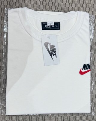 Camiseta Nike Hombre Blanca Talla L