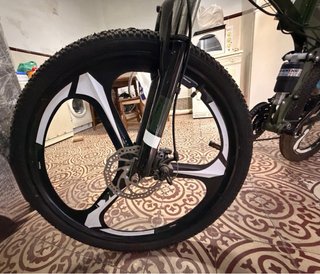 Bicicleta plegable Ridgeyard 26 doble suspensión