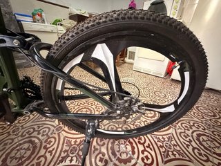 Bicicleta plegable Ridgeyard 26 doble suspensión
