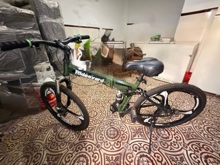 Bicicleta plegable Ridgeyard 26 doble suspensión