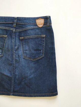 Minifalda vaquera Massimo Dutti