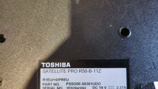 Toshiba Satellite Pro R50-B-11Z Notebook