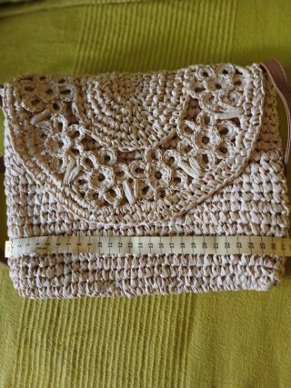 Bolso bandolera de paja