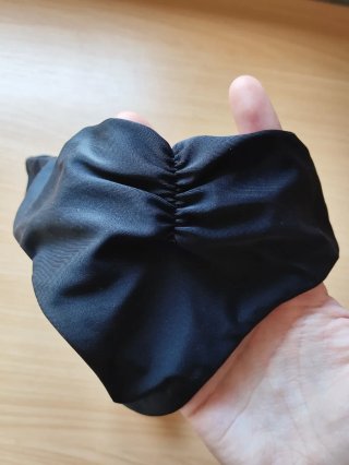 Tanga bikini negro básico Talla M