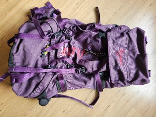 Mochila Altus Gavarbie 65L Morada