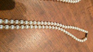 Collar largo de perlas