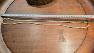 Collar largo de perlas