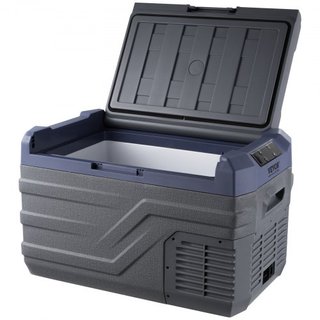 Refrigerador de Coche, Refrigerador de Coche de 12 Voltios, Congelador Portátil de Zona Única de 30 L con Luz Incorporada, -4℉-68℉, Compresor Enfriador de 12/24V CC y 100-240V CA para Exterior, Ca...