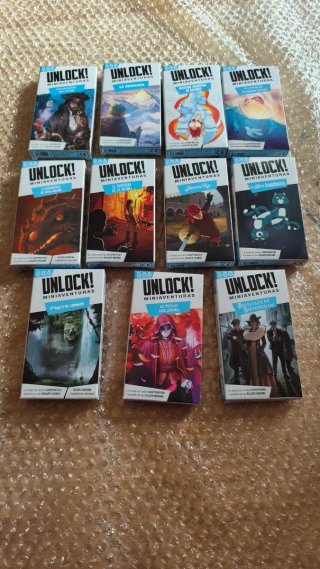 Unlock! MiniAventuras Juegos de Cartas (Lote)