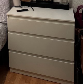 Cajonera Ikea MALM Blanca