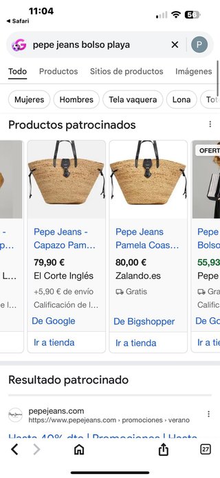 Bolso de playa Pepe Jeans