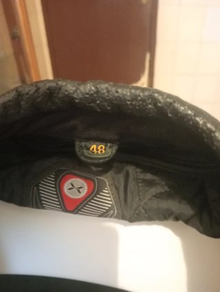 Chaqueta de moto RACE negra