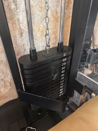 Máquina de gimnasio dual de remo y jalon espalda
