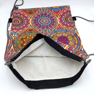 Mochila de cuerdas ARTESANAL NUEVO - Mandalas