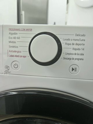 Lavadora LG 8.5kg Direct Drive 1200 RPM Clase A