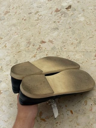 Sandali neri donna con occhietti
