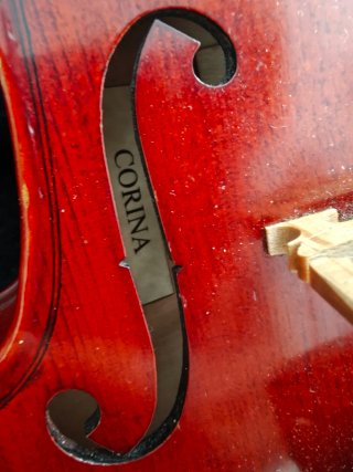 Violín Corina Duetto 1/2 con funda y arco