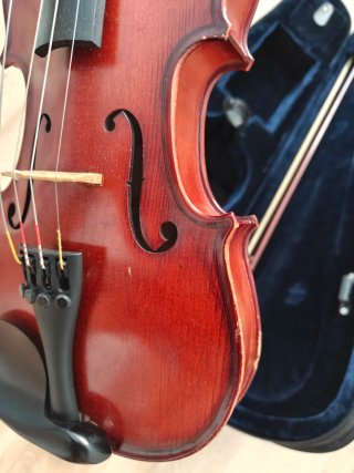 Violín Corina Duetto 1/2 con funda y arco