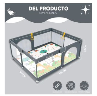 Parque infantil Coolkidsy con alfombra